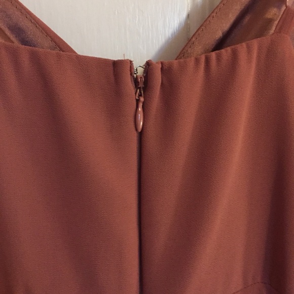 Lulu’s All About Love Rusty Rose Maxi Dress - Picture 9 of 16